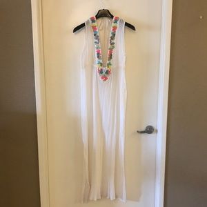 Shoshanna Swimsuit Cover Up Beaded